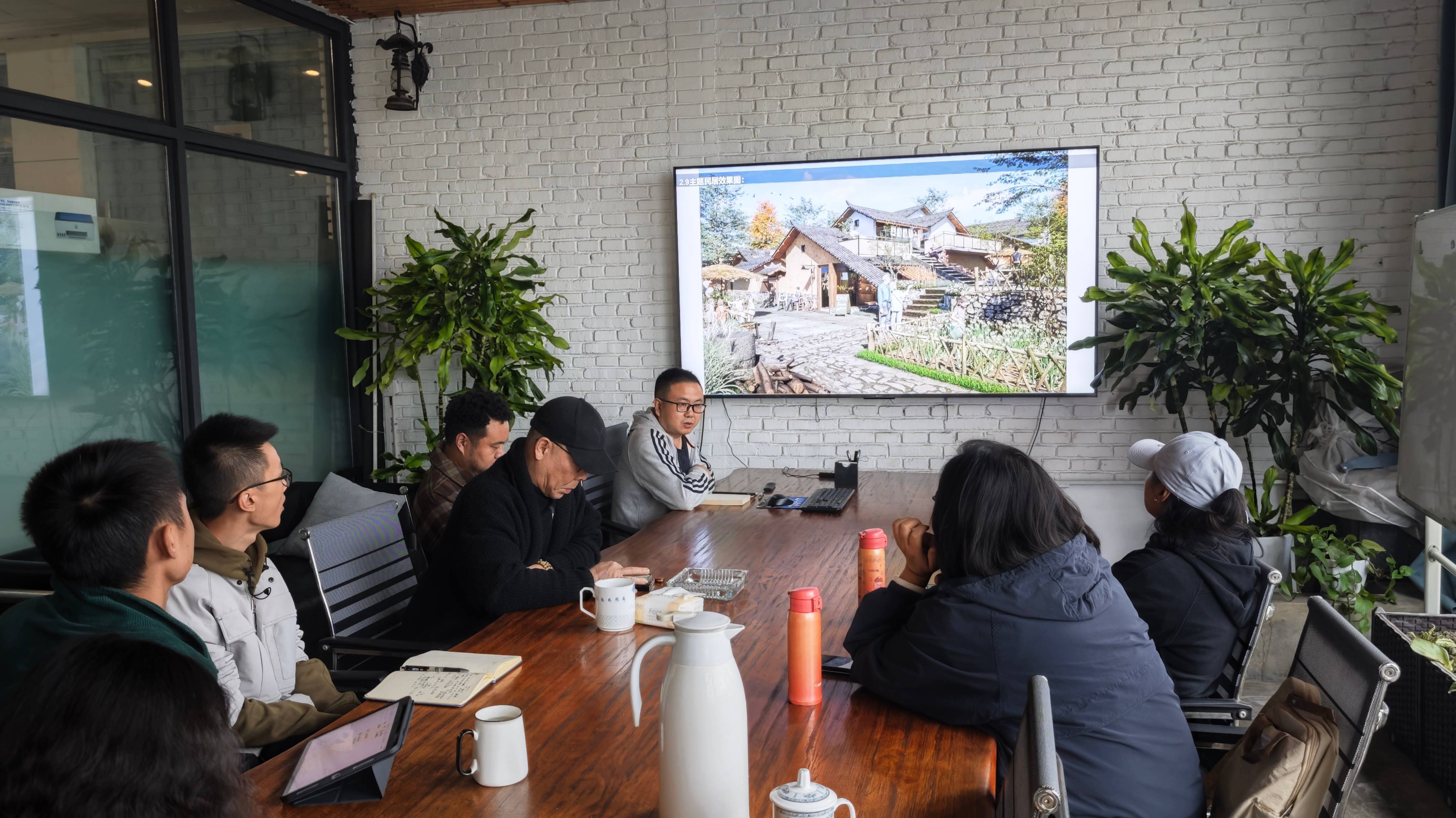 会东陌上姜州项目策划运营沟通会议
