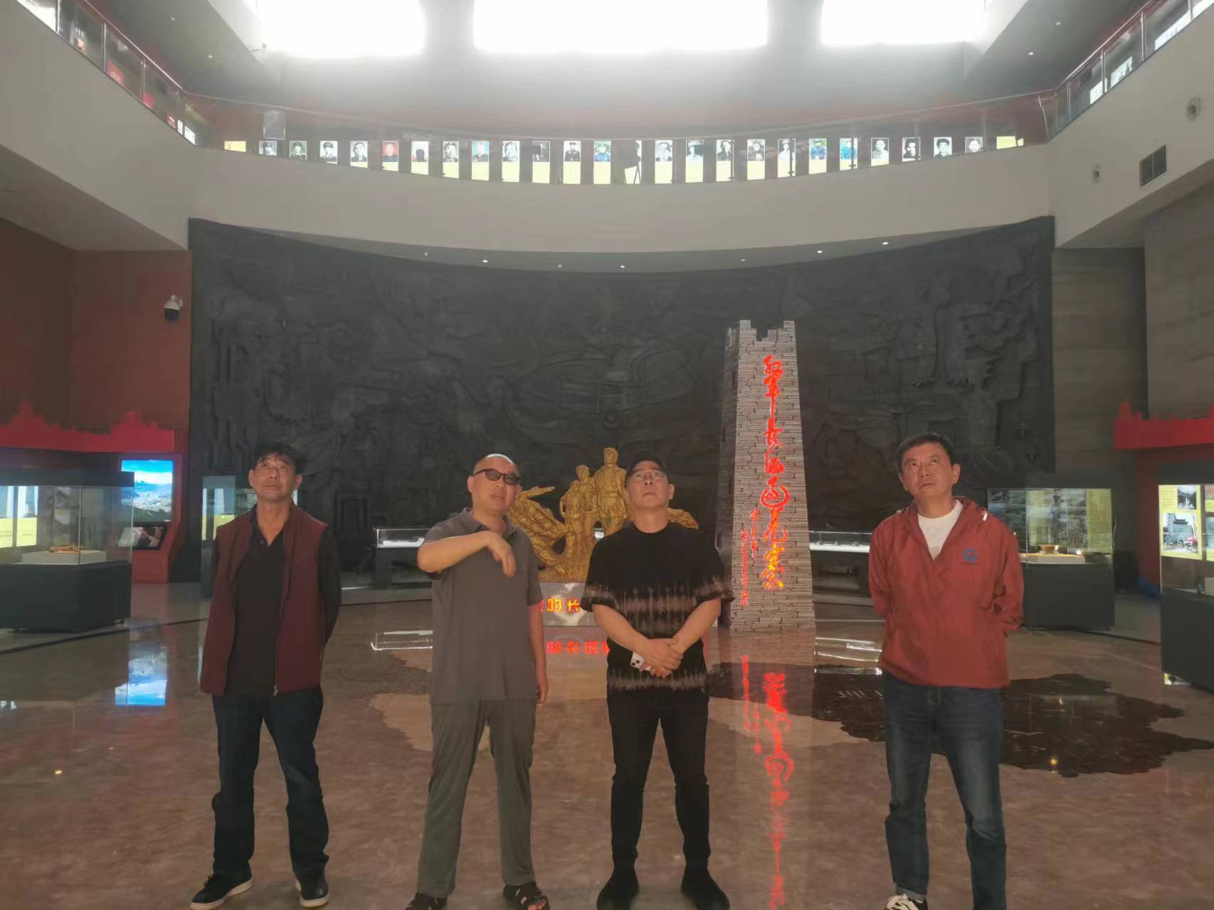 毛总带领御业团队赴茂县调研